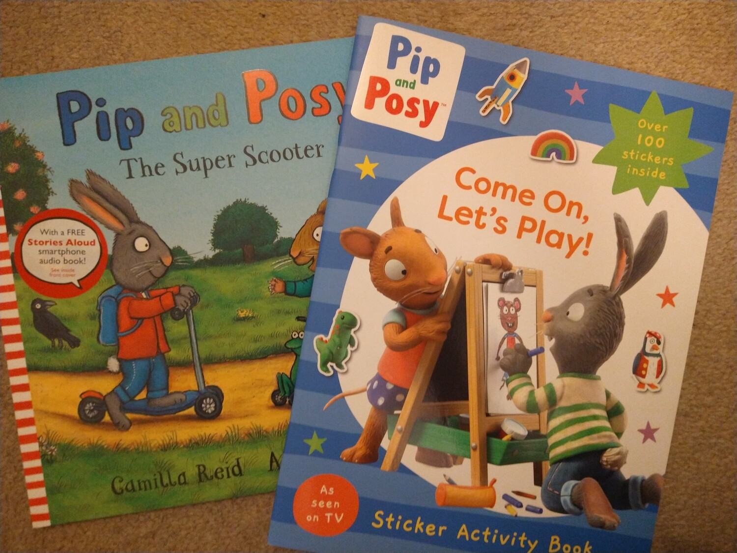 Pip and Posy: The Super Scooter + Activity book