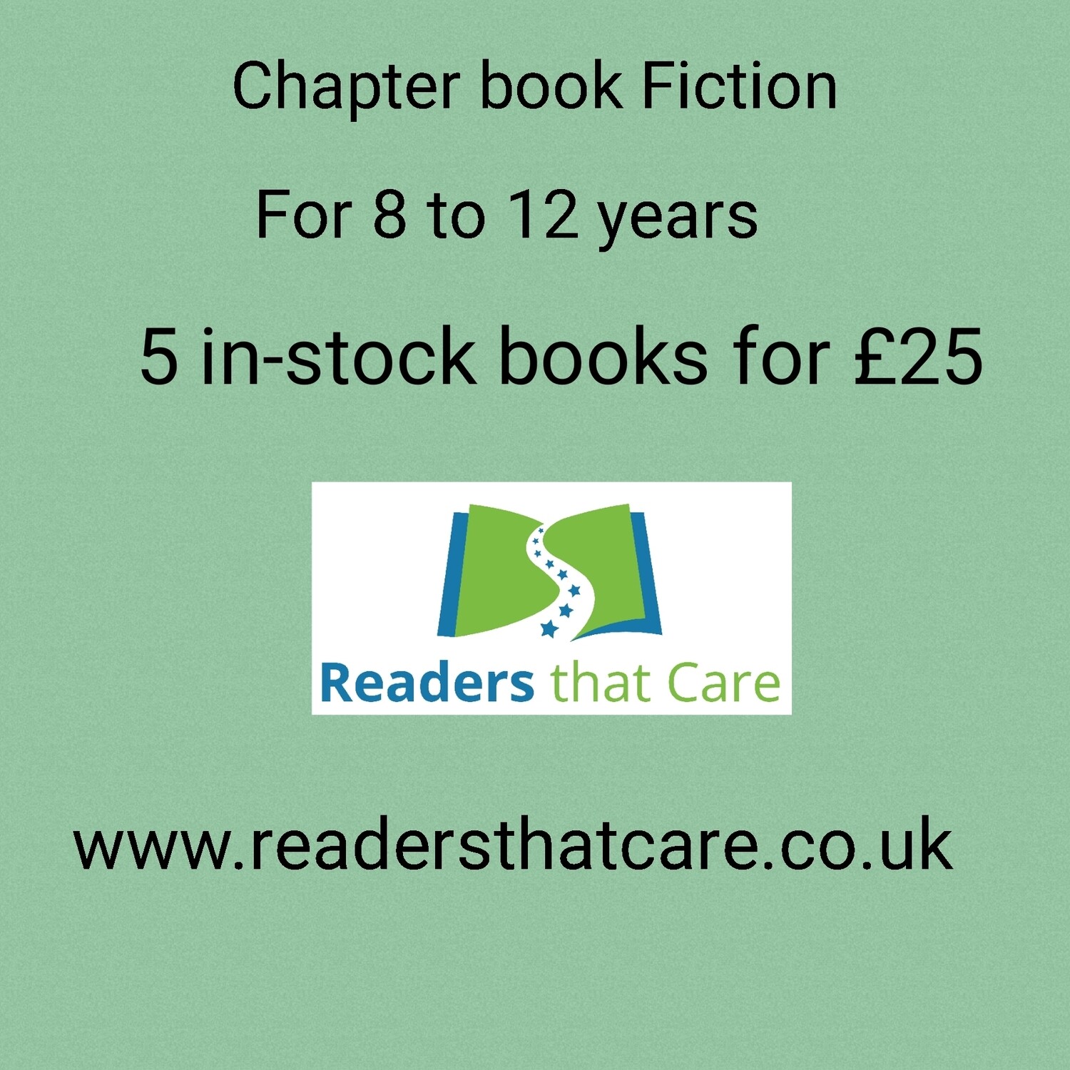 5 chapter books for 8 to 13 years