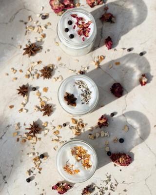 Velas aromáticas artesanas