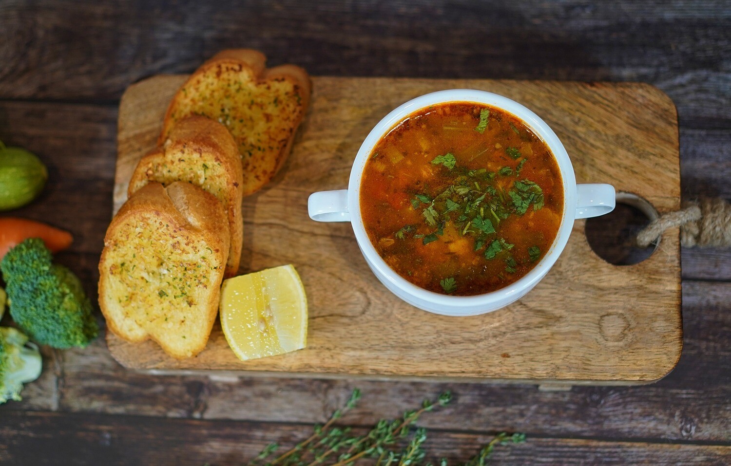 Clear Vegetable Soup