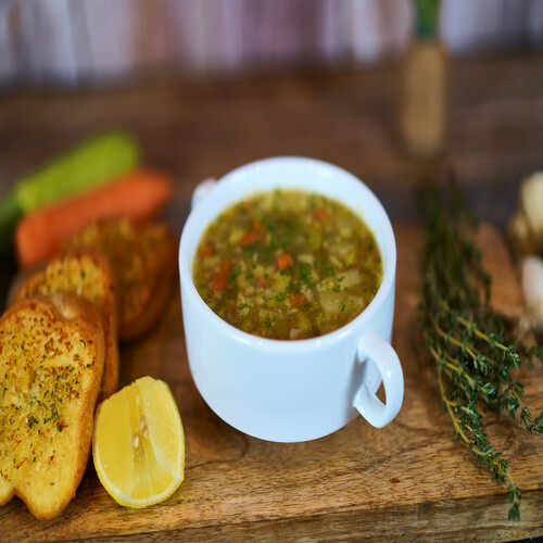 Slow Cooker Healthy Vegetable Soup