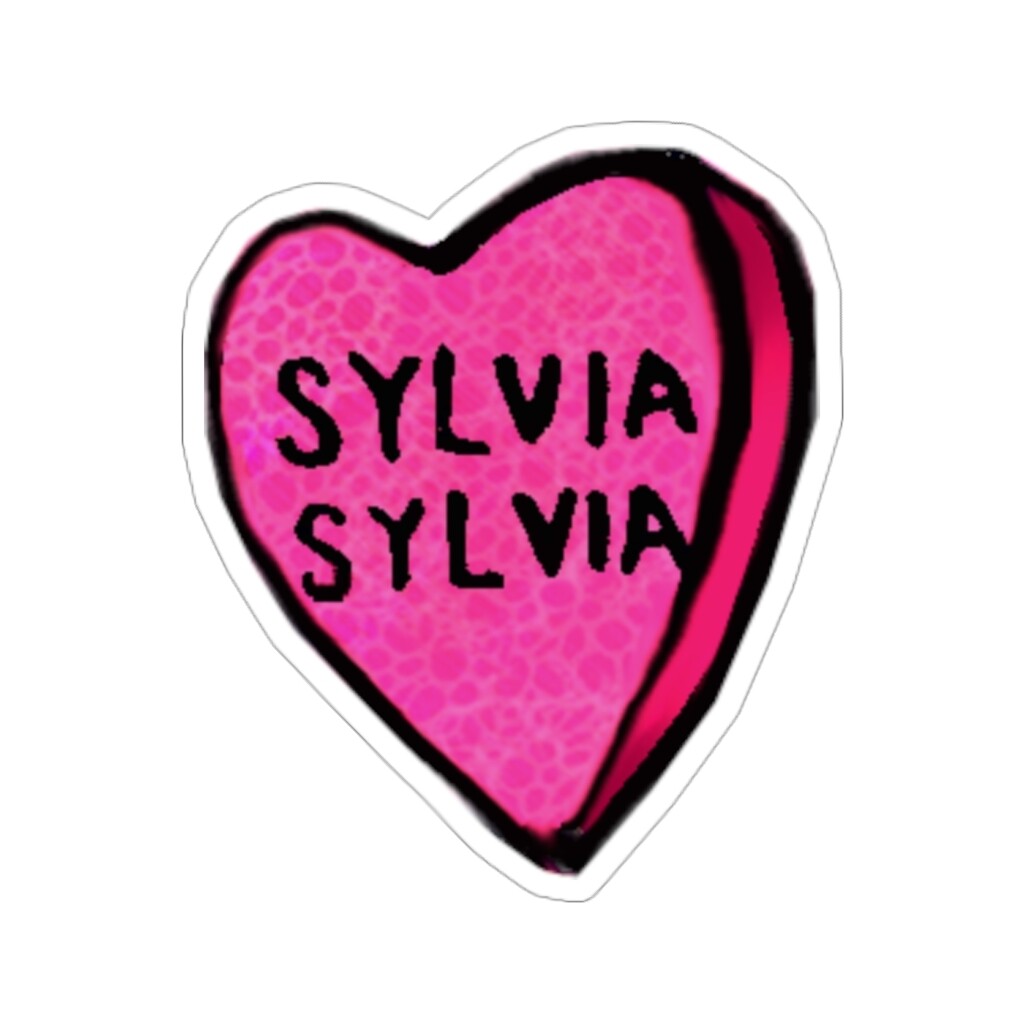 ♡ SYLVIA SYLVIA CANDY HEART STICKER ♡