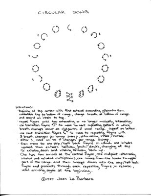 Circular Song Score