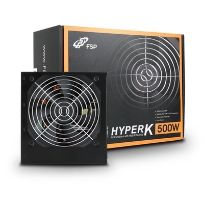 FSP HYPER K 500W 80PLUS HP500S POWER SUPPLY FSP HYPER K 500W 80PLUS HP500S POWER SUPPLY