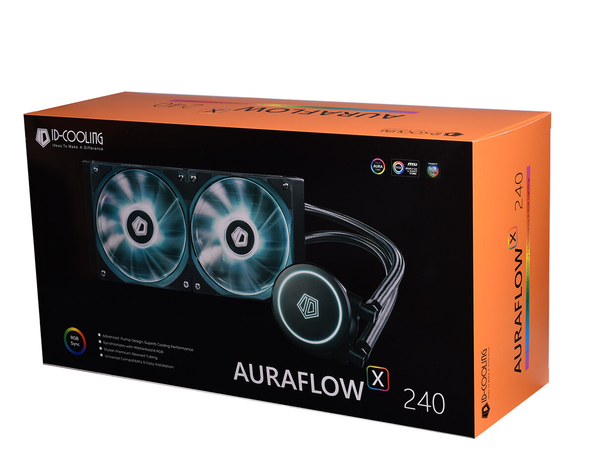 ID COOLING AURAFLOW X 240 RGB CPU Cooler