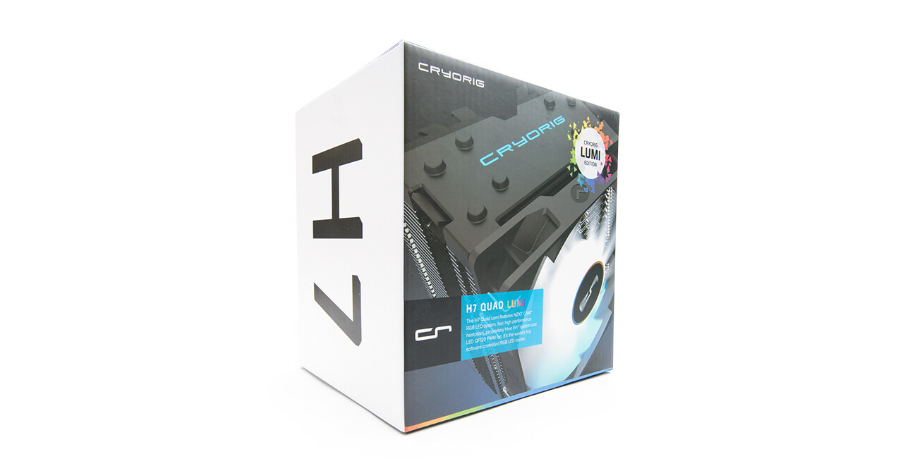 Cryorig H7 Quad Lumi Programmable RGB CPU Air Cooler