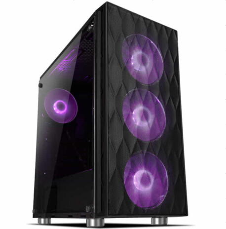 OMEGA GAMING M340 Tempered Glass Gaming Case