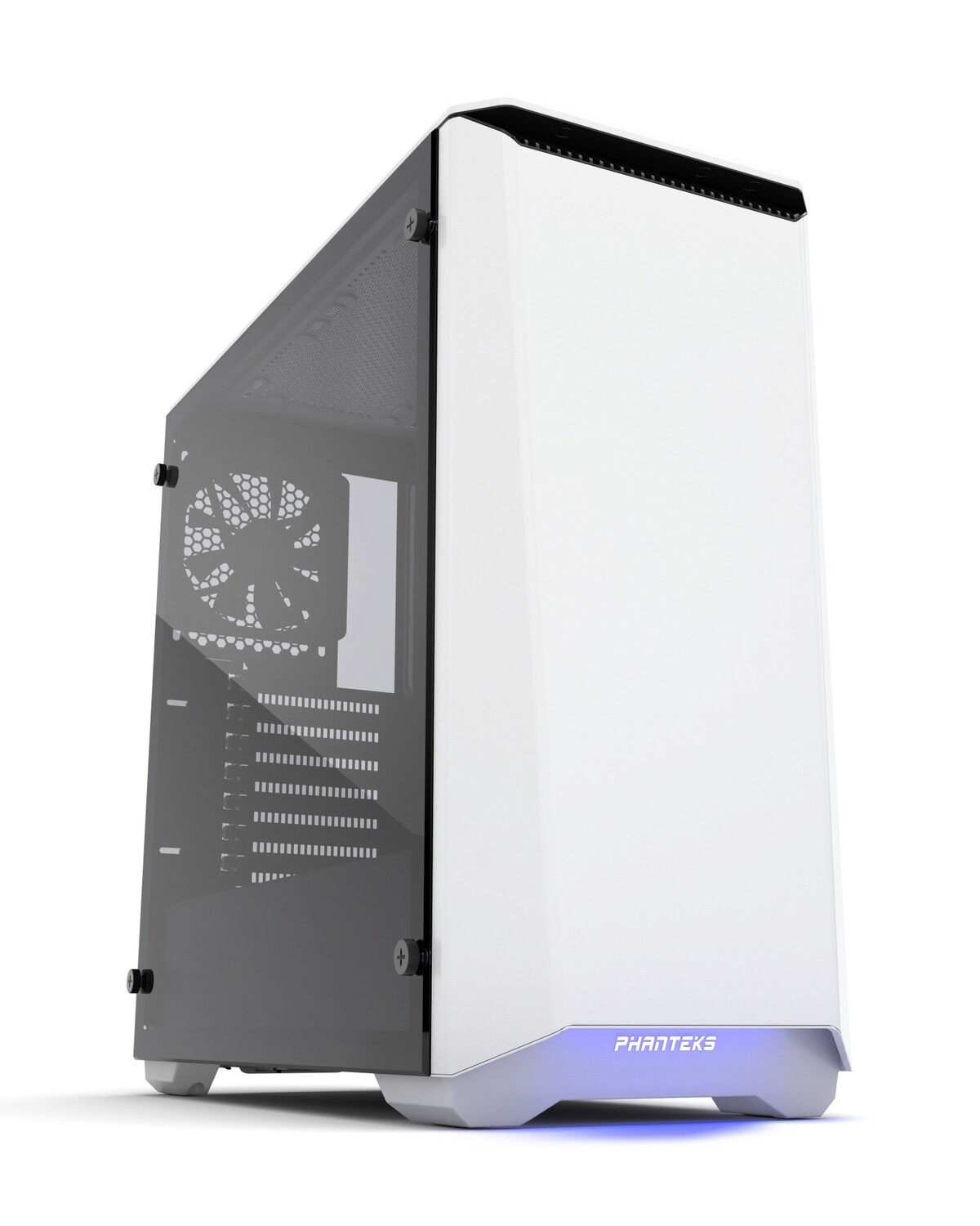 Phanteks ECLIPSE P400 White Tempered Glass Case
