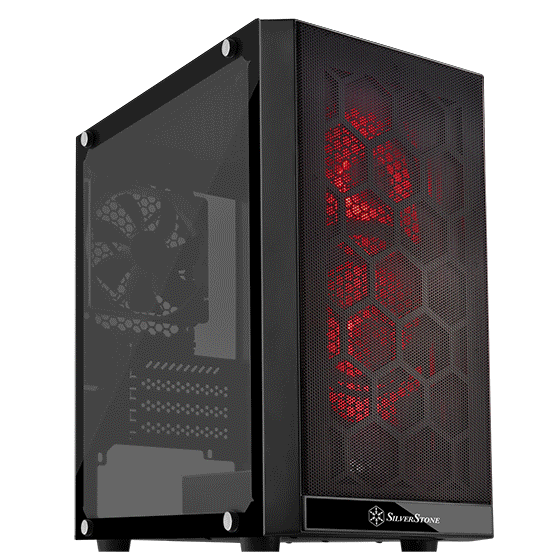 Silverstone PS15 RGB Micro Tempered Glass Case