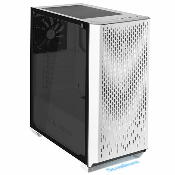 SilverStone Primera 02 White Full Tower Case Tempered Glass Window