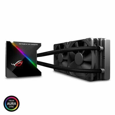 Asus ROG RYUJIN 240 RGB AIO Liquid CPU Cooler 240mm Radiator (Dual 120mm 4-Pin Noctua Ippc PWM Fans) with Livedash OLED Panel and Fanxpert Controls Asus ROG RYUJIN 240 RGB AIO Liquid CPU Cooler 240mm Radiator (Dual 120mm 4-Pin Noctua Ippc PWM Fans) with Livedash OLED Panel and Fanxpert Controls