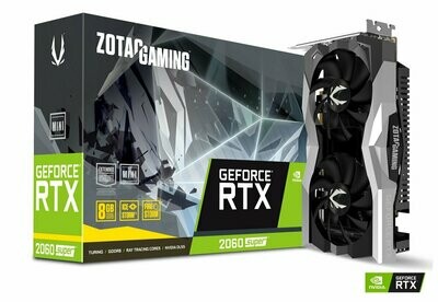ZOTAC GAMING GeForce RTX 2060 SUPER MINI 8GB GDDR6 256-bit Video Card ZOTAC GAMING GeForce RTX 2060 SUPER MINI 8GB GDDR6 256-bit Video Card
