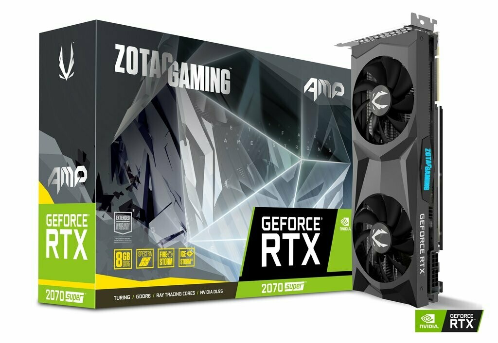 ZOTAC GAMING GeForce RTX 2070 SUPER AMP 8GB GDDR6 256-bit Video Card