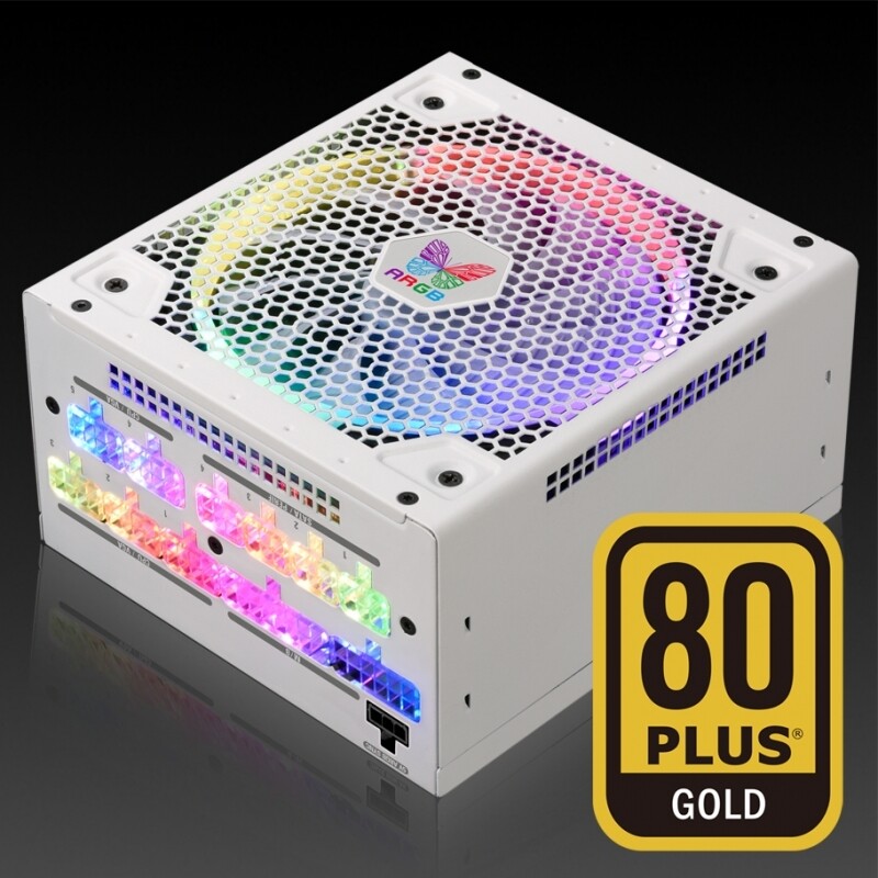 SuperFlower Leadex III 650W 80 Plus Gold, Fully Modular ARGB BLACK CABLES Power Supply