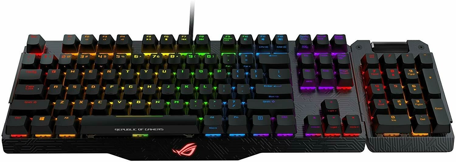 ASUS ROG CLAYMORE RGB Mechanical Cherry MX Gaming Keyboard (RED)