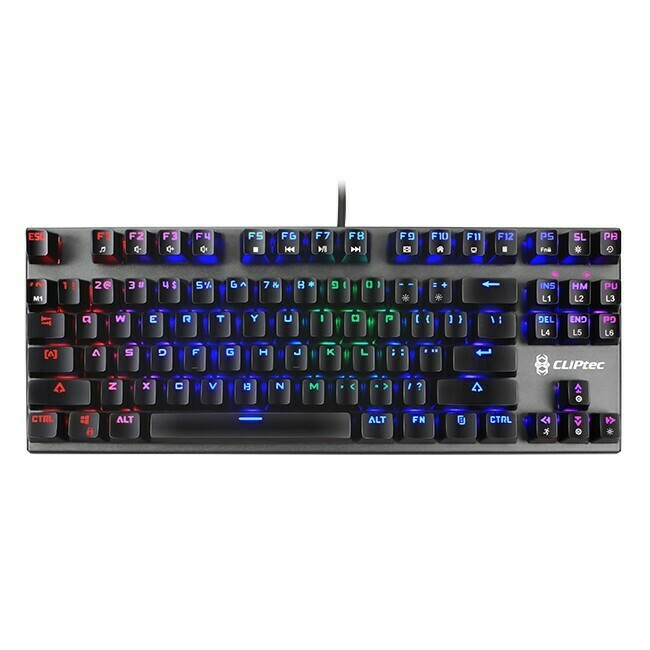 CLiPtec Scancorio RGB Mechanical 87 Pro-Gaming Keyboard