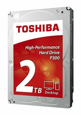 Toshiba 2TB P300 3.5" 64MB 7200RPM HDD Toshiba 2TB P300 3.5" 64MB 7200RPM HDD
