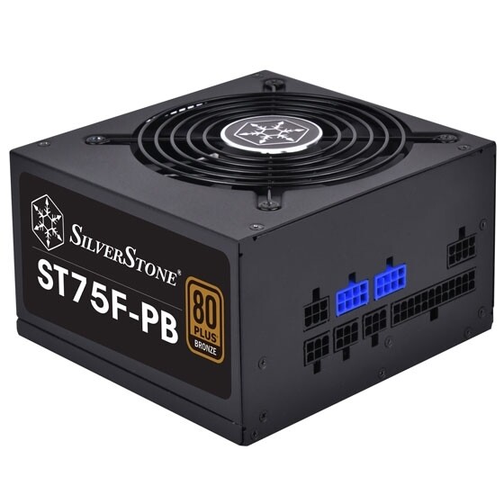 SilverStone Strider Plus 750W Power
Supply, 80Plus Bronze (Fully
Modular, All Flat Cables)