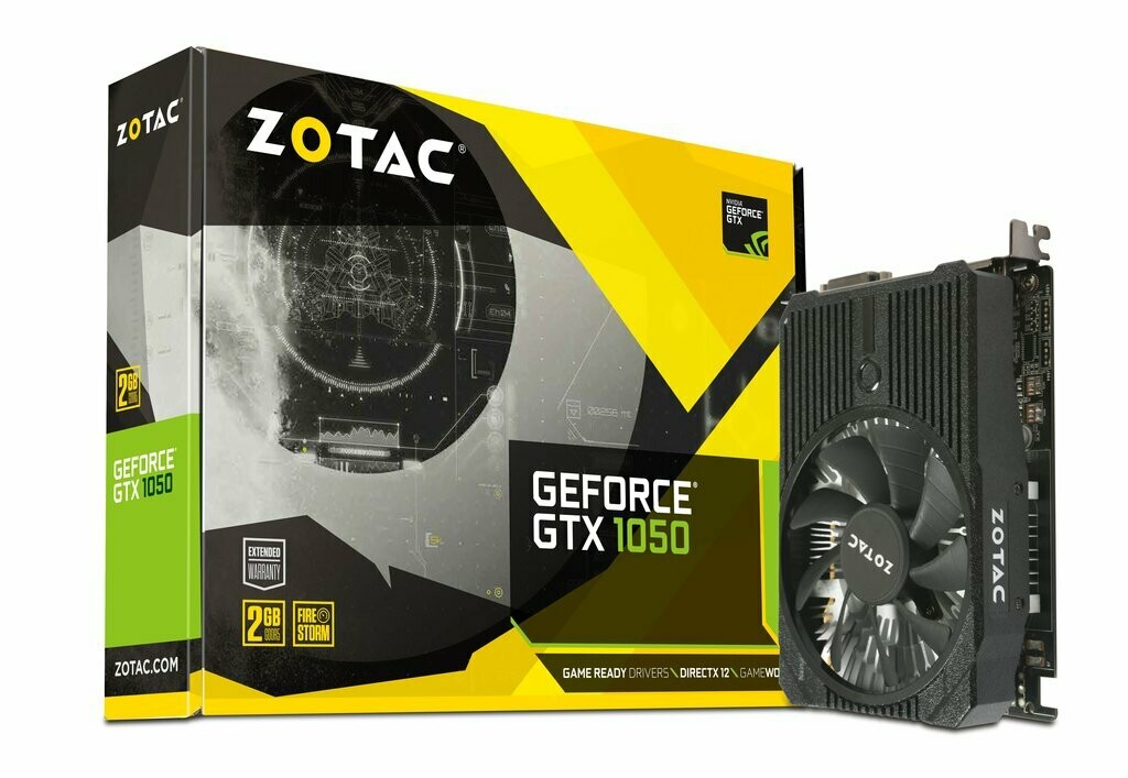 ZOTAC GeForce® GTX 1050 Mini 2GB GDDR5 128-bit Video Card