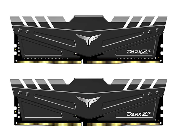 TEAMGROUP DARK Zα 16GB (2 x 8GB) DDR4 DRAM 3200MHz CL18 GAMING MEMORY Kit