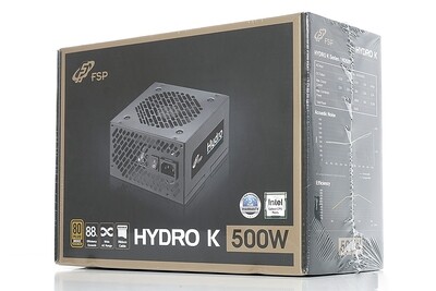 FSP HYDRO K 500W 80PLUS BRONZE POWER SUPPLY FSP HYDRO K 500W 80PLUS BRONZE POWER SUPPLY