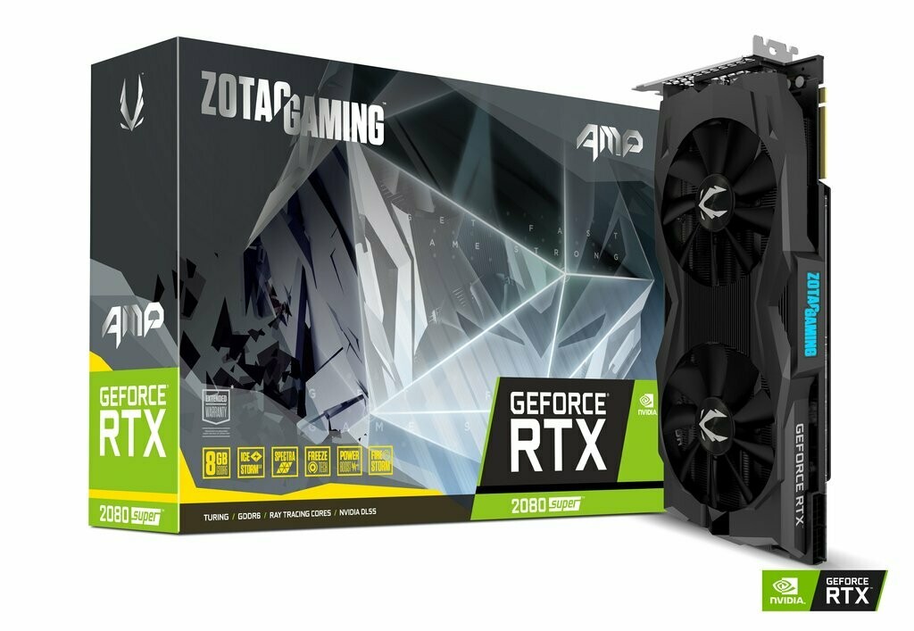 ZOTAC GAMING GeForce RTX 2080 SUPER AMP 8GB GDDR6 256-bit Video Card
