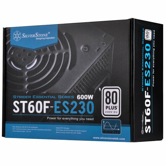 SilverStone 600W 80 Plus Power Supply
