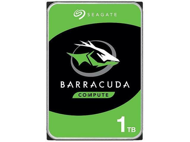 Seagate BarraCuda 1TB 7200 RPM 64MB Cache SATA 6.0Gb/s 3.5" Hard Drive