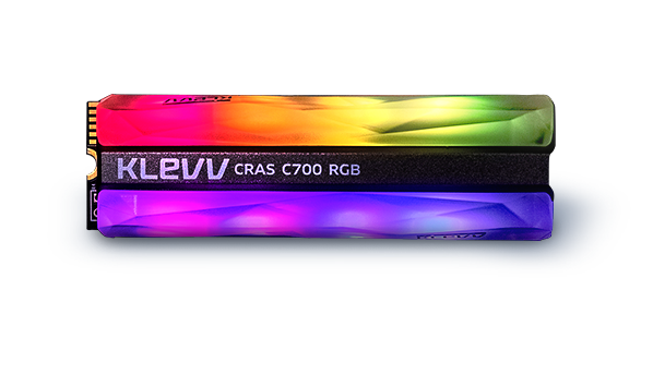 KLEVV CRAS C700 RGB 240GB M.2 NVMe SSD KLEVV CRAS C700 RGB 240GB M.2 NVMe SSD