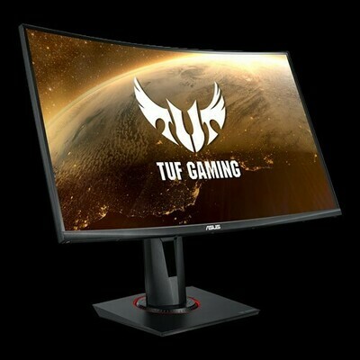 TUF Gaming VG27WQ Curved Gaming Monitor – 27 inch WQHD (2560x1440), 165Hz, Extreme Low Motion Blur™, Adaptive-sync, FreeSync™,1ms (MPRT), DisplayHDR™ 400 TUF Gaming VG27WQ Curved Gaming Monitor – 27 inch WQHD (2560x1440), 165Hz, Extreme Low Motion Blur™, Adaptive-sync, FreeSync™,1ms (MPRT), DisplayHDR™ 400