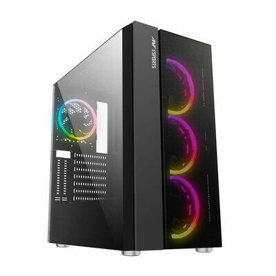 iForgame FTW Tempered Glass Case ( Free 3x ARGB 120mm Fans ) iForgame FTW Tempered Glass Case ( Free 3x ARGB 120mm Fans )