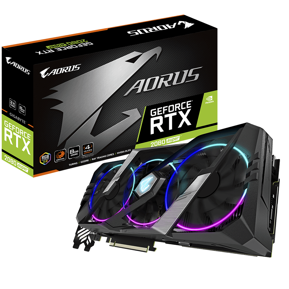 AORUS GeForce® RTX 2080 SUPER™ 8GB 256-bit GDDR6 Video Card