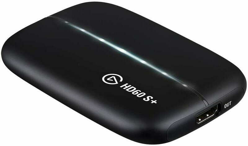 Elgato Game Capture HD60 S+ 1080p60 HDR10 Capture with 4K60 HDR10 Zero-lag passthrough, Ultra-Low Latency Technology