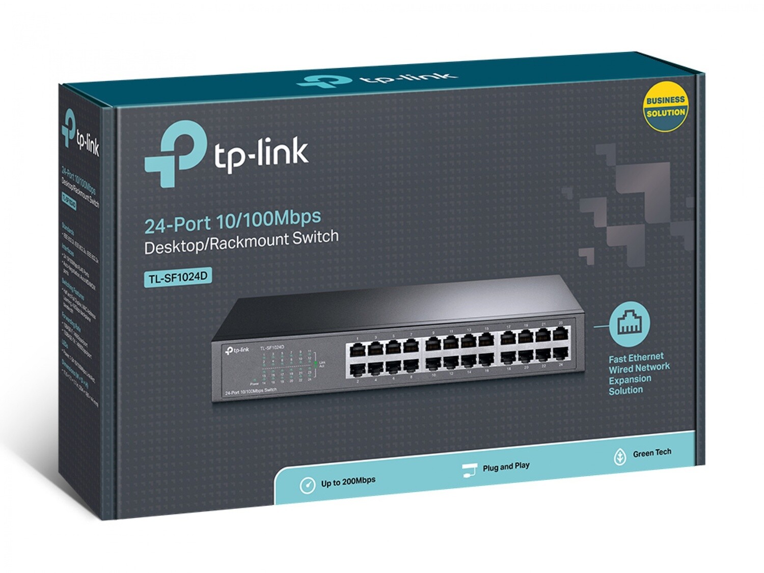 TPLINK TL-SG1024D 24-Port Gigabit Desktop/Rackmount Switch
