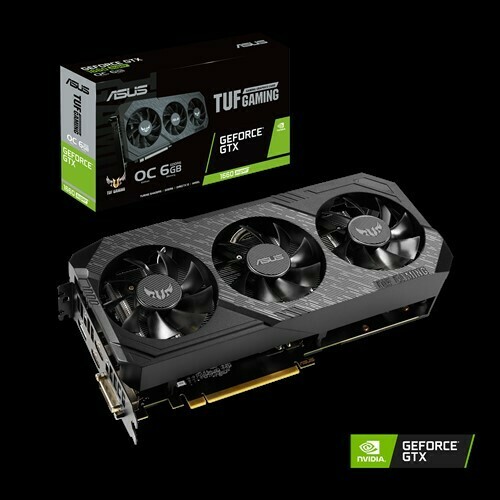 ASUS TUF Gaming X3 GeForce® GTX 1660 SUPER™ OC Edition 6GB GDDR6 192-bit Video Card