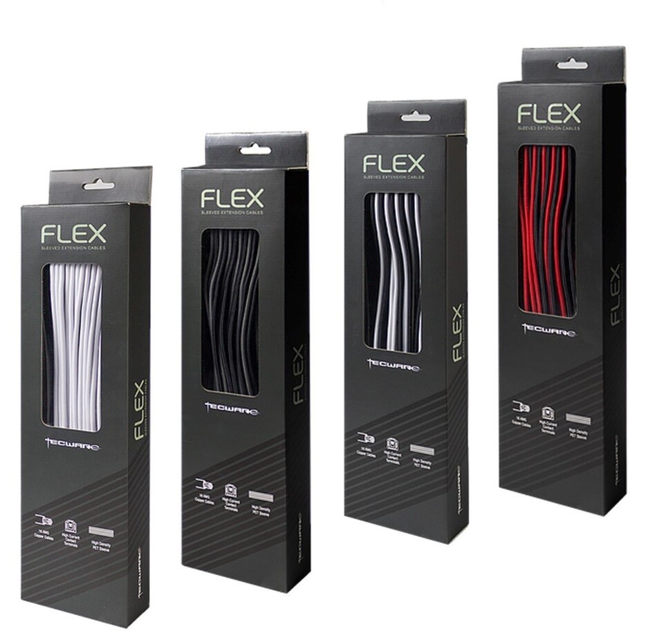 Tecware Flex Sleeved Extension Cables