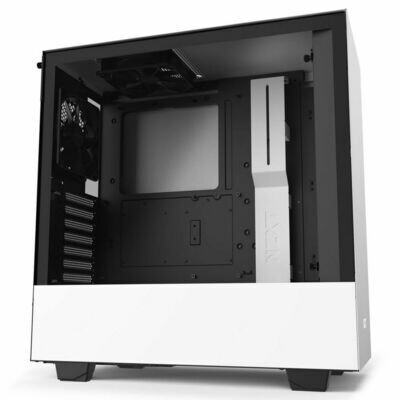 NZXT H510 Matte White ATX Mid Tower PC Gaming TG Case NZXT H510 Matte White ATX Mid Tower PC Gaming TG Case