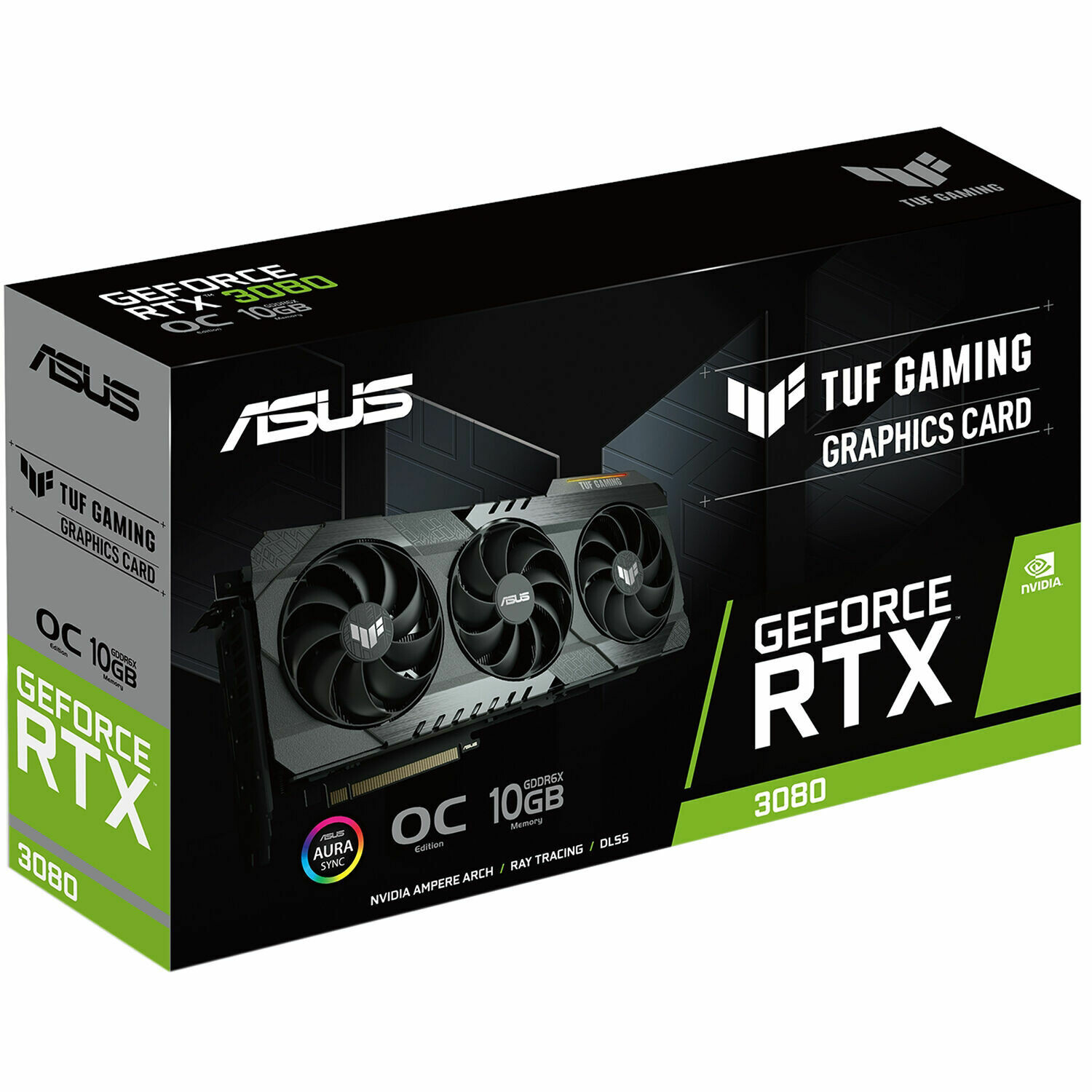 ASUS GeForce TUF Gaming GeForce RTX 3080 OC Edition 10GB GDDR6X 320-Bit Video Card