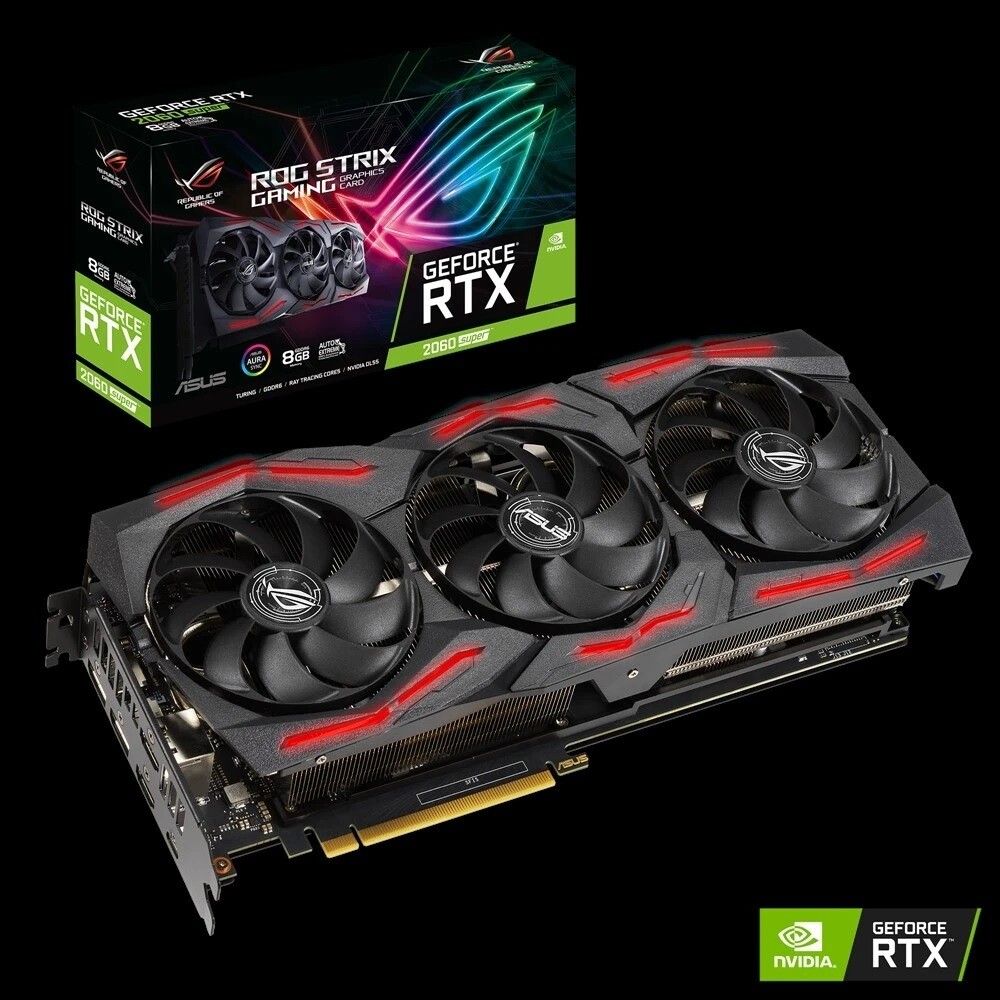 ASUS ROG Strix GeForce® RTX 2060 SUPER™ EVO V2 8GB GDDR6 Video Card