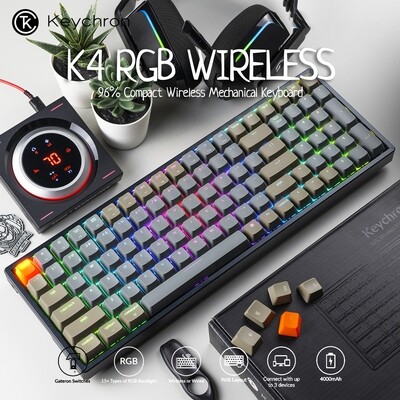 Keychron K4 RGB Wireless Mechanical Keyboard Keychron K4 RGB Wireless Mechanical Keyboard