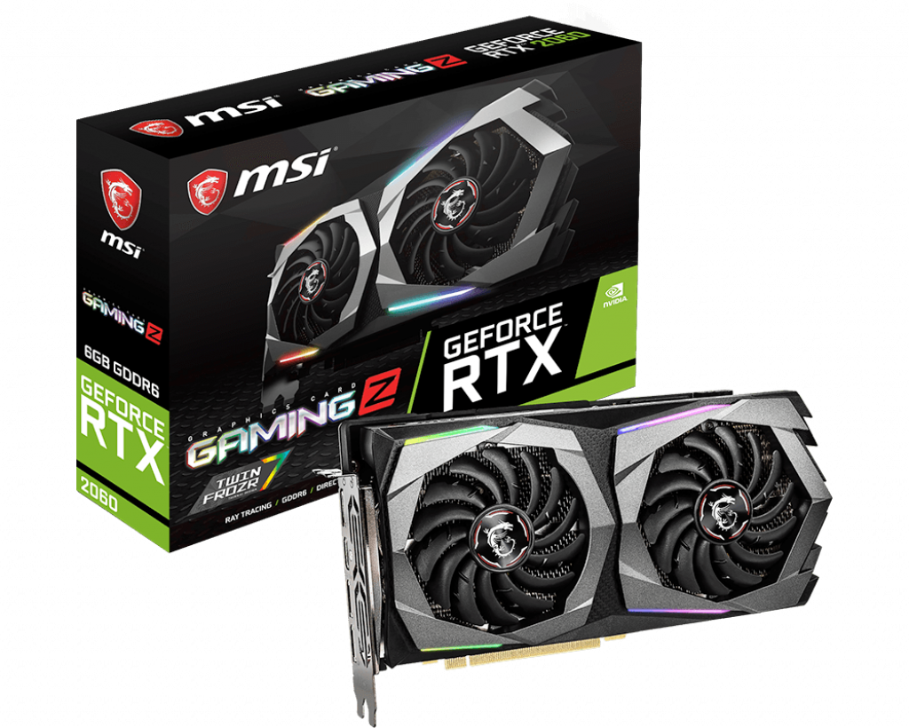 MSI GeForce RTX 2060 GAMING Z 6GB GDDR6 Video Card
