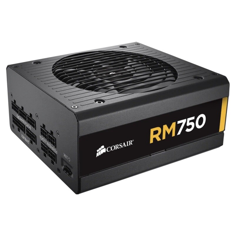 Corsair RM 750W 80 PLUS® Gold Certified Fully Modular PSU