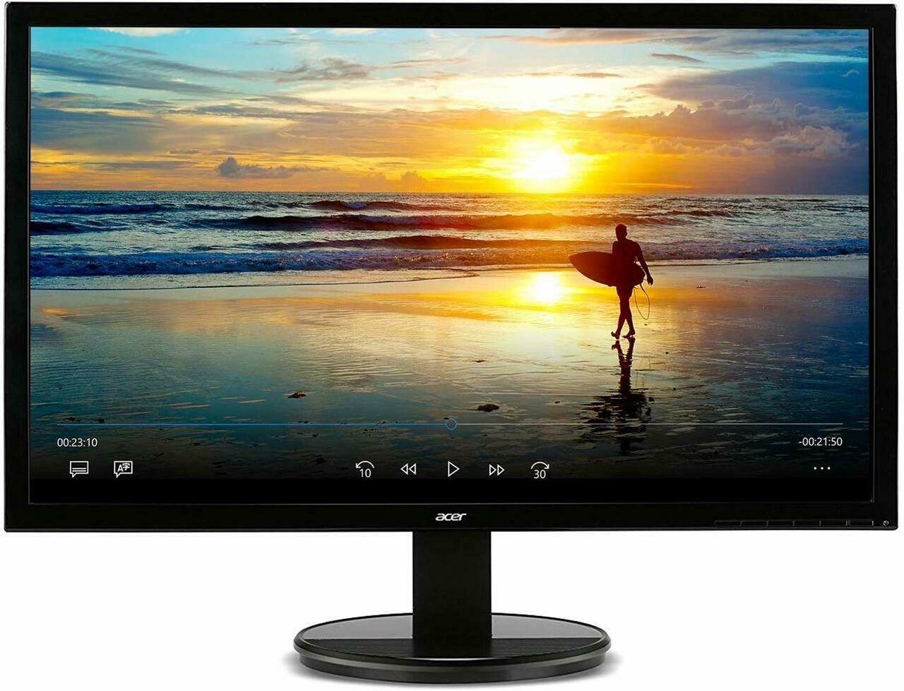 Acer K202HQL 20” (19.5" viewable) Monitor (DVI & HDMI Ports)