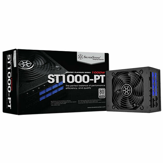SilverStone 1000W 80 Plus Platinum Fully Modular Power Supply