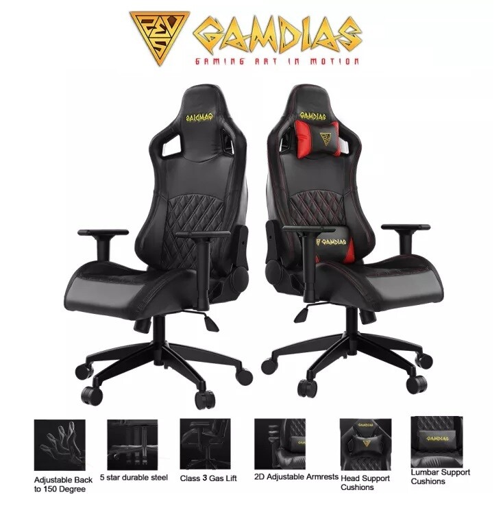 Gamdias Aphrodite EF1-L Multifunction PC Gaming Chair Gamdias Aphrodite EF1-L Multifunction PC Gaming Chair