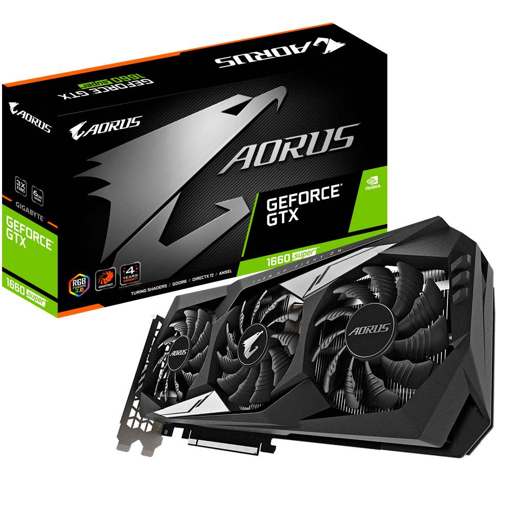 AORUS GeForce® GTX 1660 SUPER™ 6GB GDDR6 Video Card