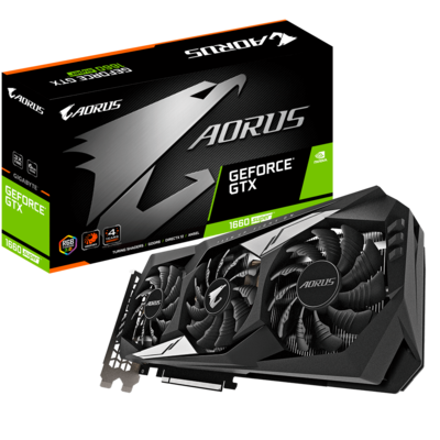 AORUS GeForce® GTX 1660 SUPER™ 6GB GDDR6 Video Card AORUS GeForce® GTX 1660 SUPER™ 6GB GDDR6 Video Card
