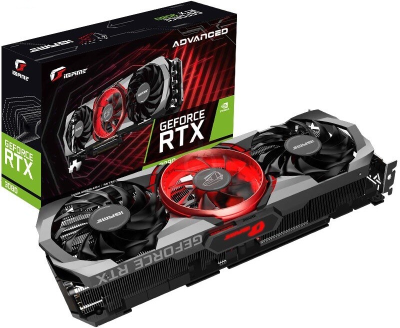 Colorful iGAME GeForce RTX3080 Advanced OC 10G Video Card