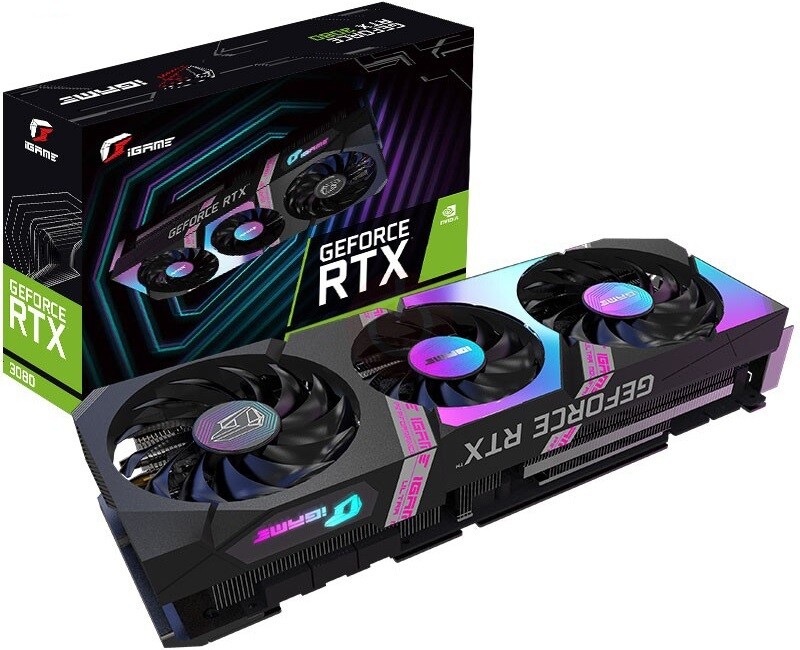 Colorful iGAME GeForce RTX3080 Ultra OC 10G GDDR6X 320-bit Video Card