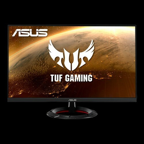 TUF Gaming VG249Q1R Gaming Monitor – 23.8 inch Full HD (1920 x 1080), IPS, Overclockable 165Hz(Above 144Hz), 1ms MPRT, Extreme Low Motion Blur™, FreeSync™ Premium, 1ms (MPRT), Shadow Boost